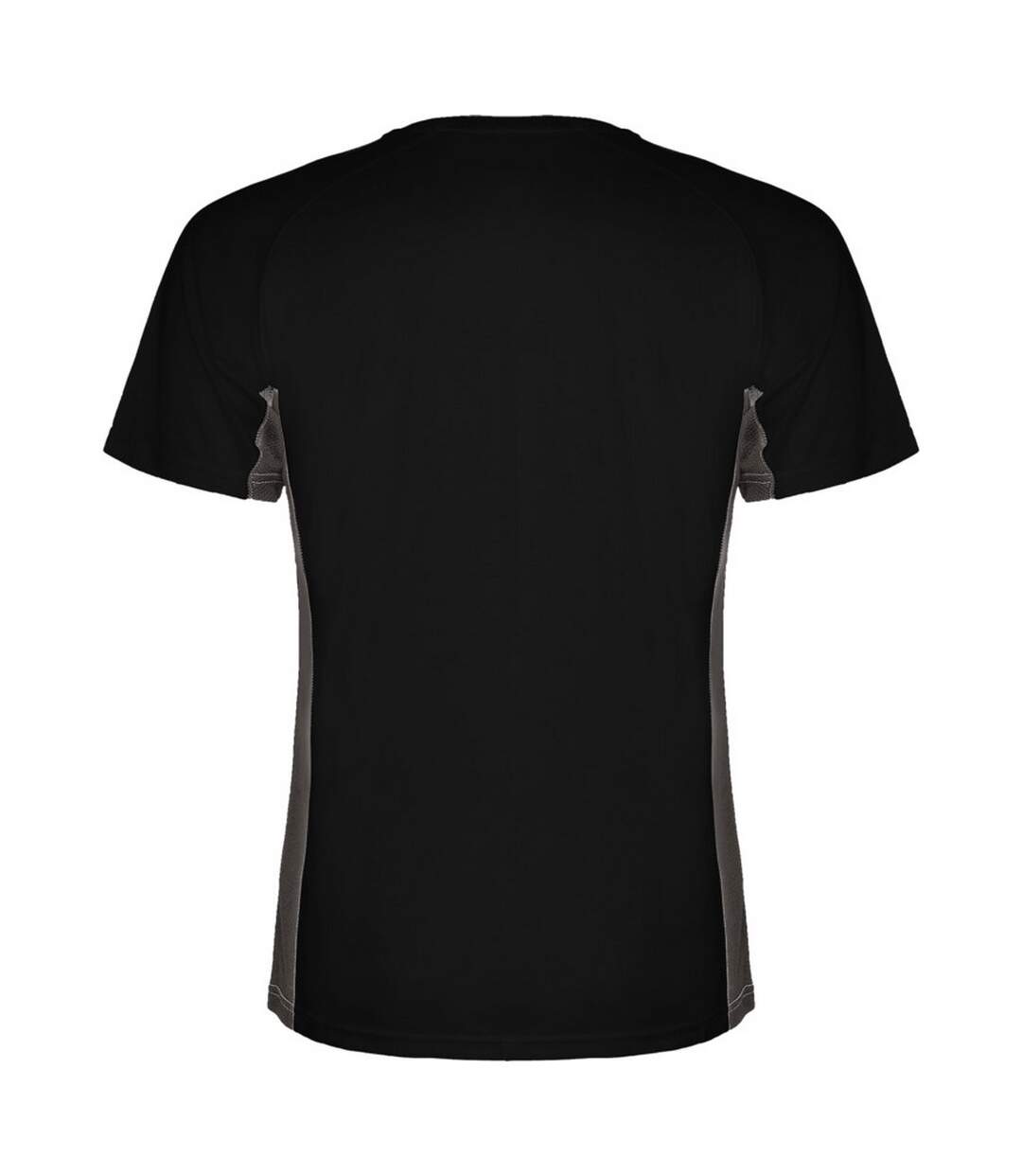 T-shirt shanghai homme noir uni / anthracite Roly-2