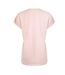 Womens/ladies Adventure Awaits Slub Organic T-shirt Pink Weird Fish-3