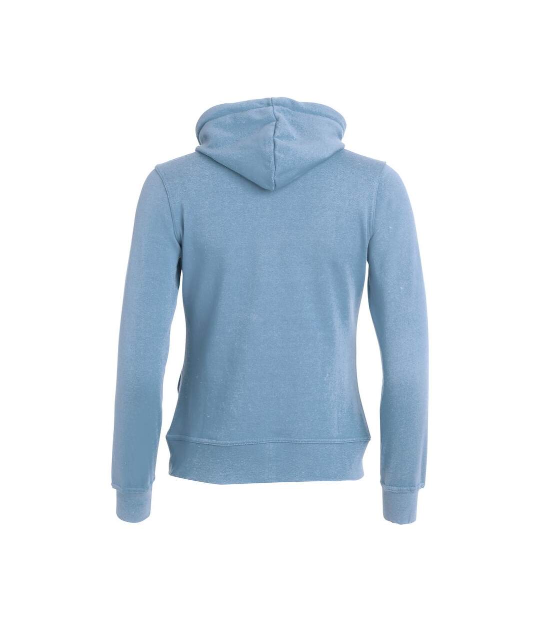 Veste À Capuche Femme Bleu Clair Clique-2
