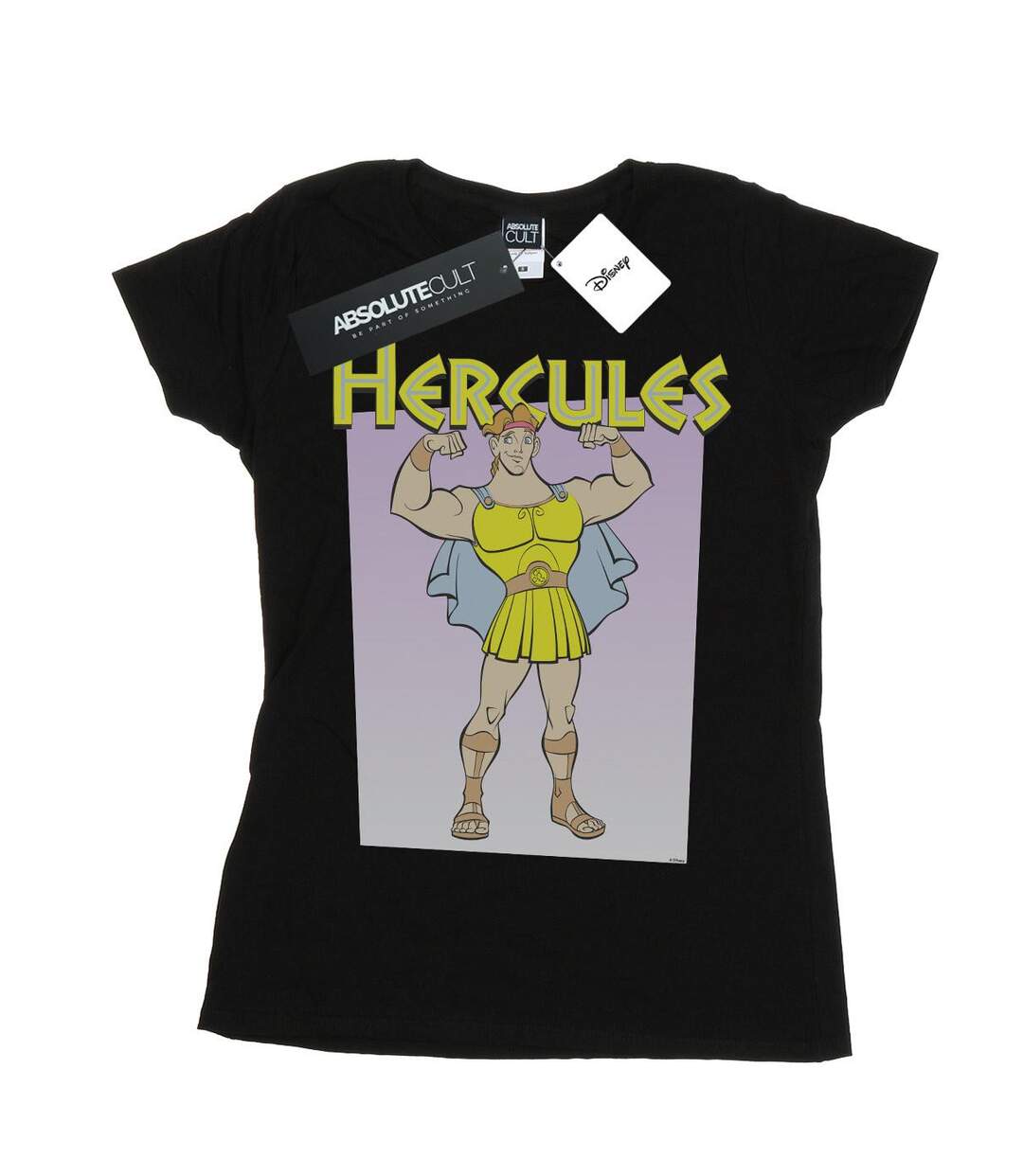 Disney T-Shirt coton Hercules Muscles Femme/Ladies (Noir) - UTBI15820-1