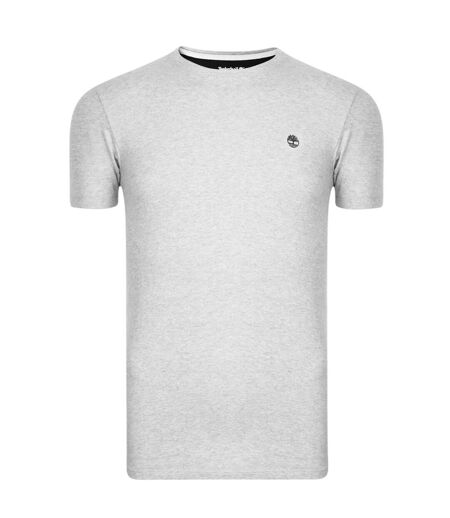 T-shirt Motif/style Brodé River Homme Gris Timberland