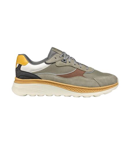 Baskets u spherica actif x1 homme vert de gris / marron Geox