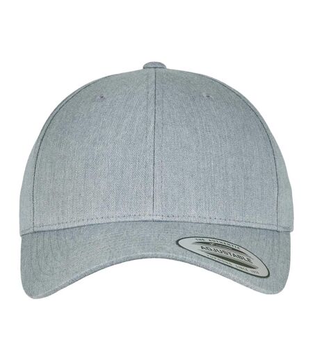 Casquette De Baseball Motif/style Courbé Classic Gris Chiné Flexfit