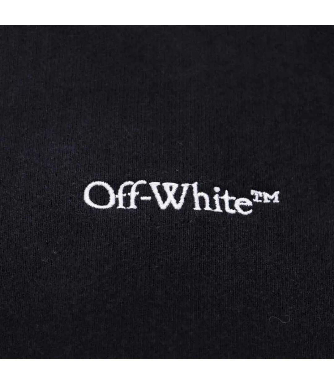 Womens/ladies For All Book Cropped Sweatshirt Black Off White-4