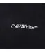 Womens/ladies For All Book Cropped Sweatshirt Black Off White-4
