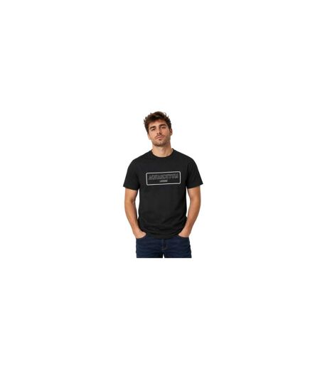 T-shirt Motif/style Lettrage Homme Noir Aquascutum