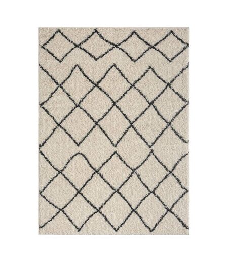 Tapis berbère tissé motifs ethno-chic BENYLE 1