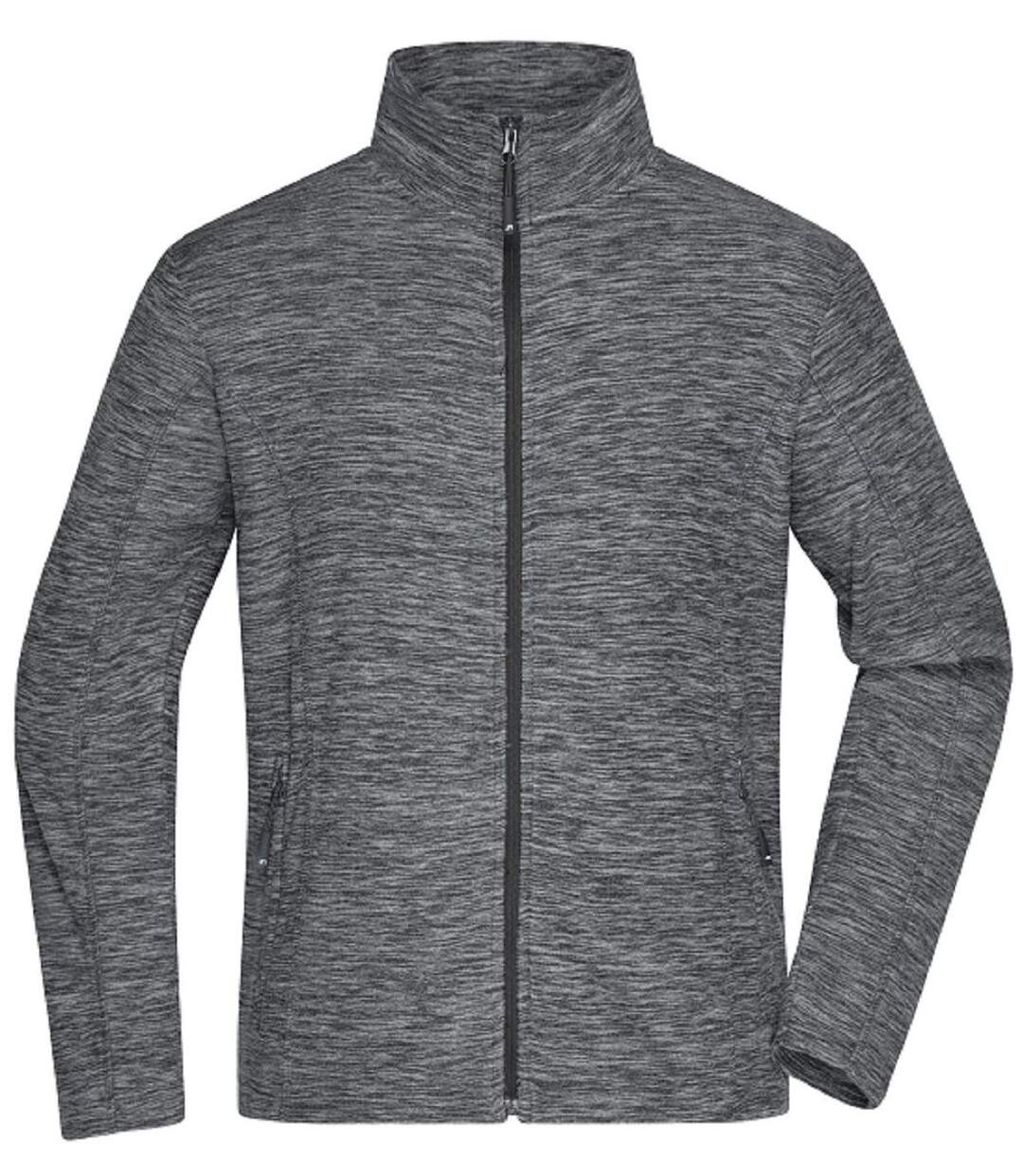 Veste polaire zippée - Homme - JN770 - gris mélange