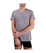 T-shirt homme en col v avec broderie sur la poitrine Pierrecardin