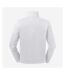Russell Mens Authentic Quarter Zip Sweatshirt (White)