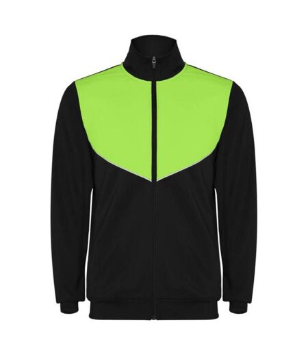 Unisex adult evans tracksuit lime Roly