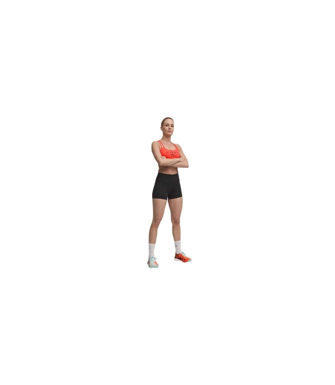 Womens/ladies Hyrox Performance Tight Leggings  Black Puma-1