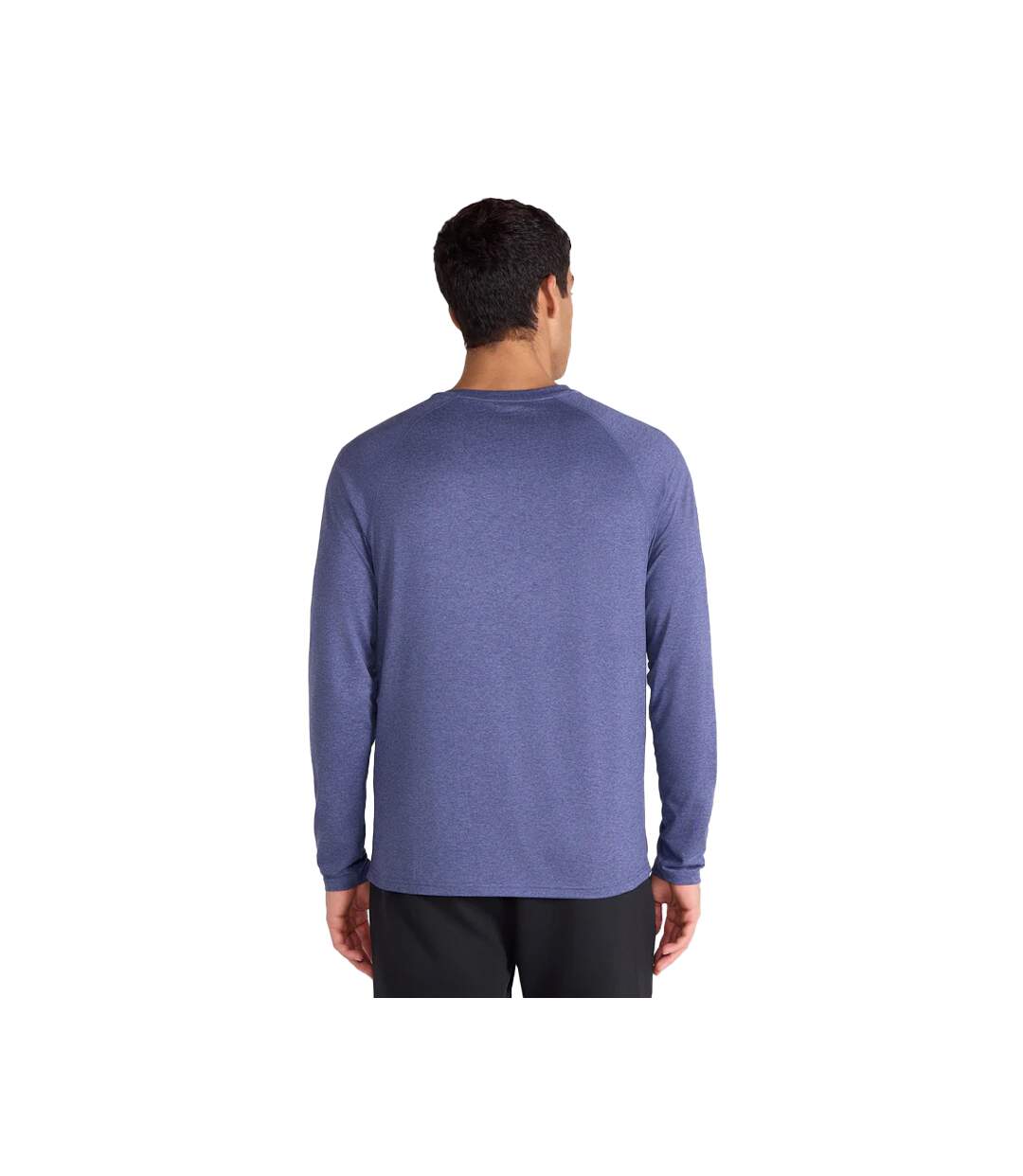 T-shirt Manches Longues Active Homme Bleu Animal-3