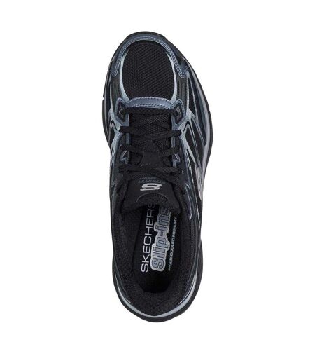Baskets Motif/style Métallisé Femme Noir Skechers