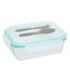 Lunch Box Avec Couverts Clipeat 1L Bleu-1