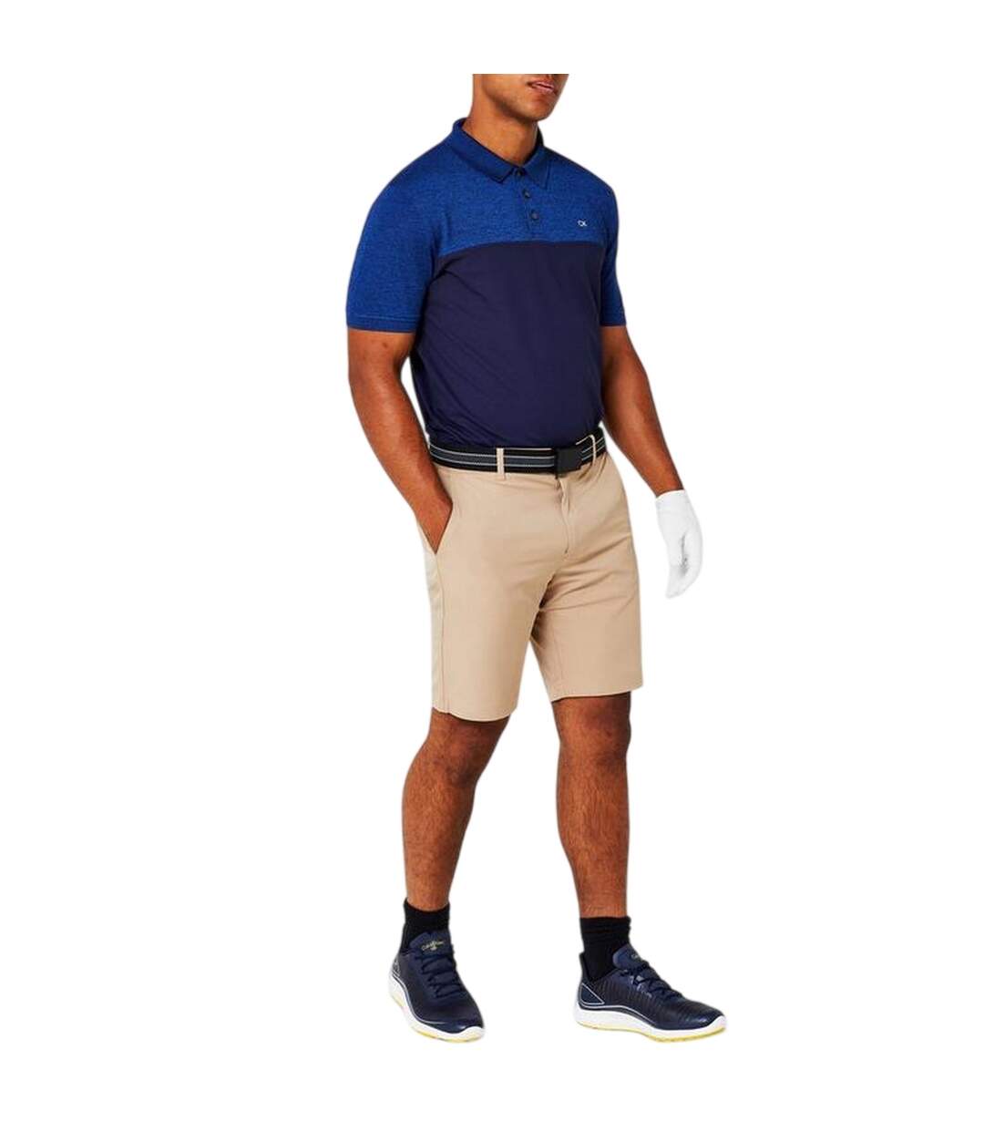 Mens Bullet Golf Shorts Stone Calvin Klein-3