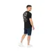 Mens Winchamp T-shirt Black Crosshatch-3