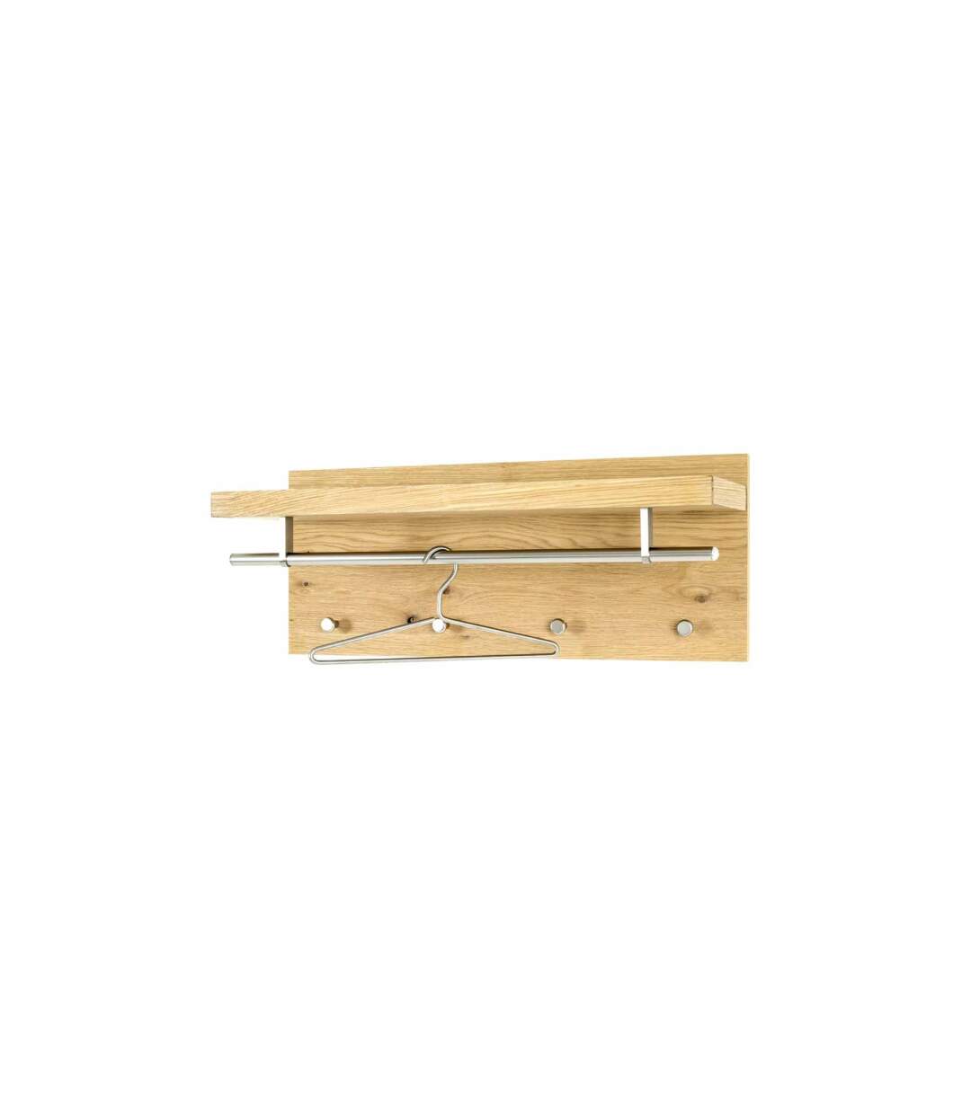 Patère Murale Design Cassis 75cm Naturel-1