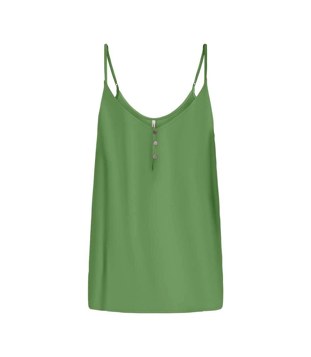 Débardeur vert femme only selina-2