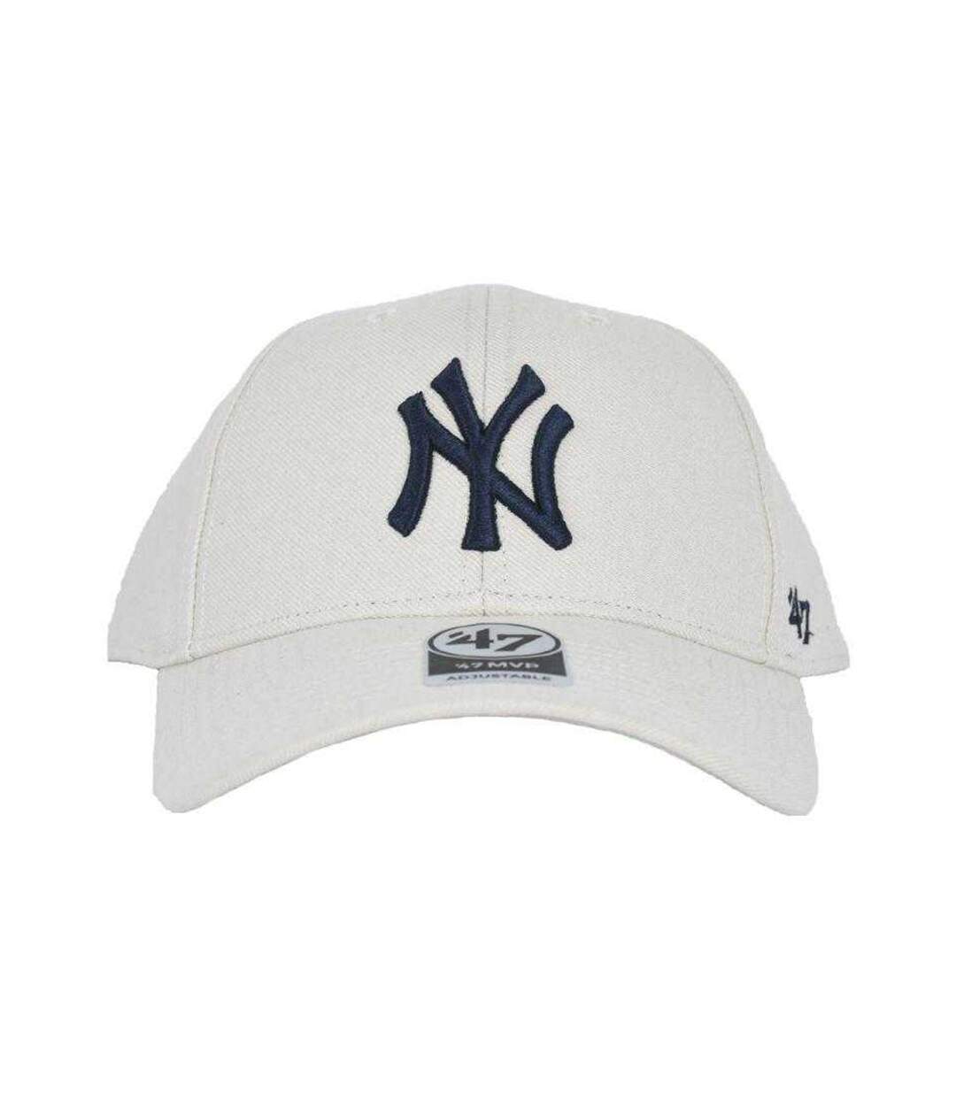 Casquette De Baseball Motif/style 47 Mvp Adulte Beige Crème New York Yankees-3