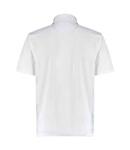 Polo homme blanc Kustom Kit