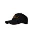 Casquette De Baseball Originals Adulte Noir Jaune Or Lambretta-3