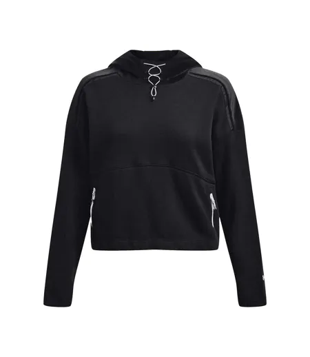 Womens/ladies Journey Pullover Hoodie Black Under Armour