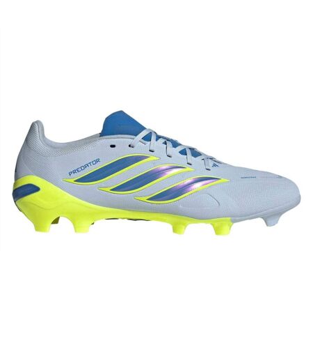 Chaussures De Foot Pour Terrain Ferme Predator League Homme Bleu Jaune Adidas