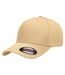 Yupoong Mens Flexfit Fitted Baseball Cap (Curry)