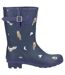 Bottes de pluie woodland femme bleu Cotswold