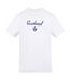 T-shirt Scotland Since Adulte Blanc AWD-1