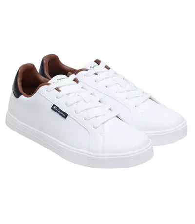 Baskets Style Logo Chase Homme Blanc Ben Sherman