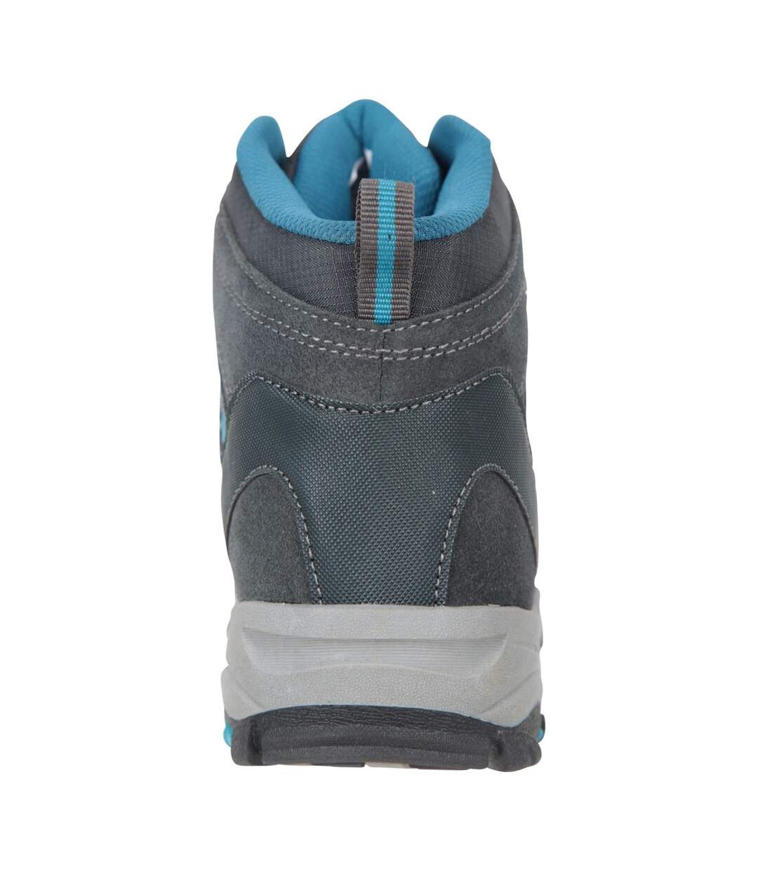 Womens/ladies Rapid Suede Waterproof Hiking Boots Grey Mountain Warehouse-2