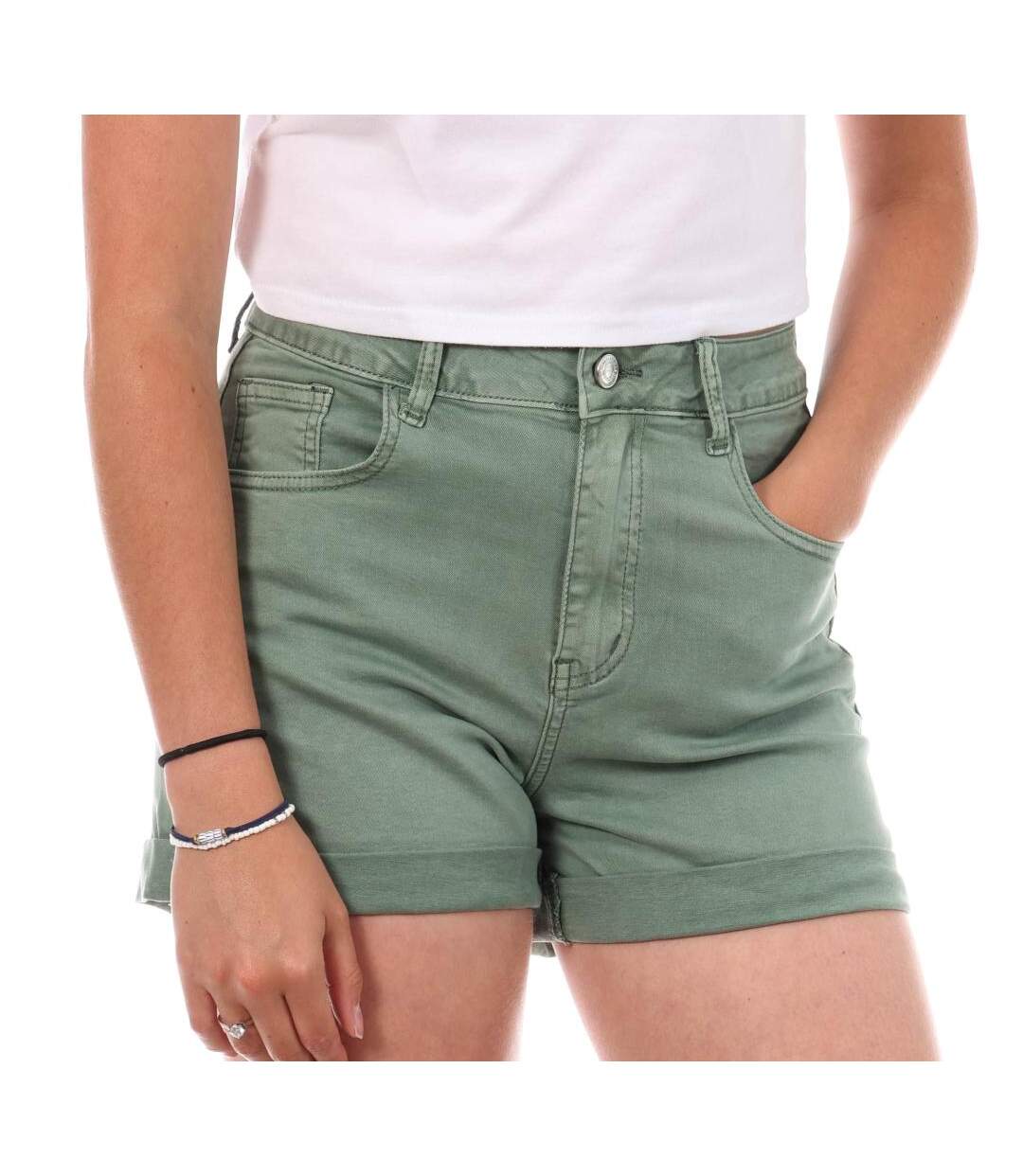 Short kaki femme monday premium lw526 - l-1