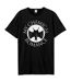 T-shirt bat adulte noir Amplified-1