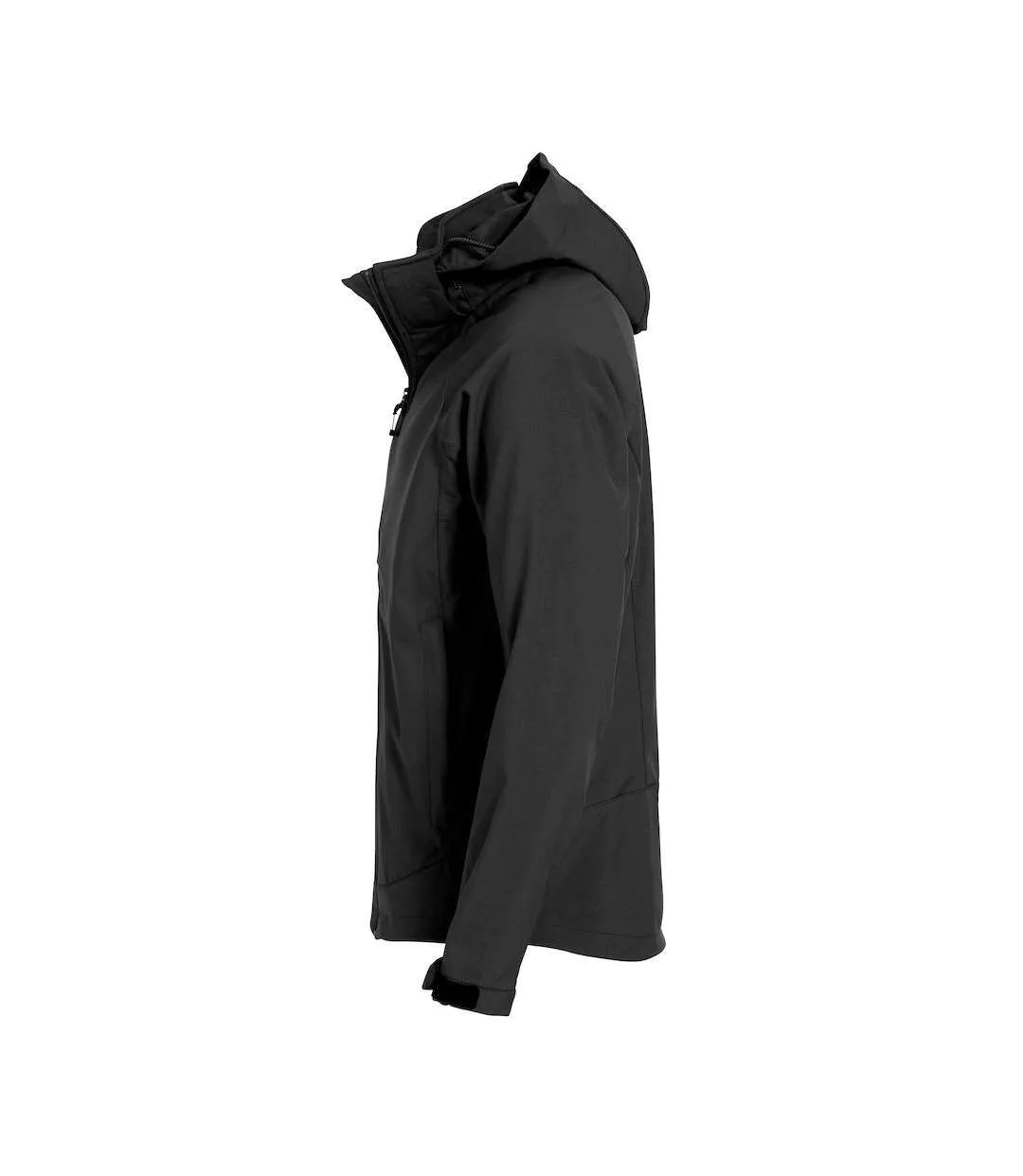Mens Milford Soft Shell Jacket Black Clique-3