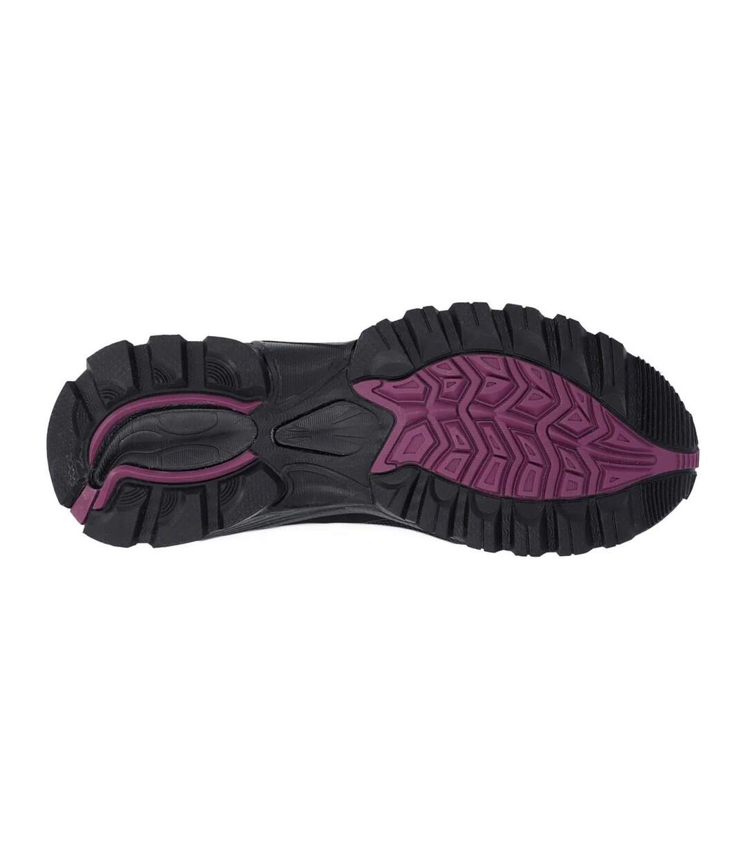 Chaussures Montantes De Marche Jackdaw Femme Noir Bordeaux Hi-Tec-3