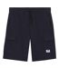 Mens Cargo Shorts Blue Hugo-2