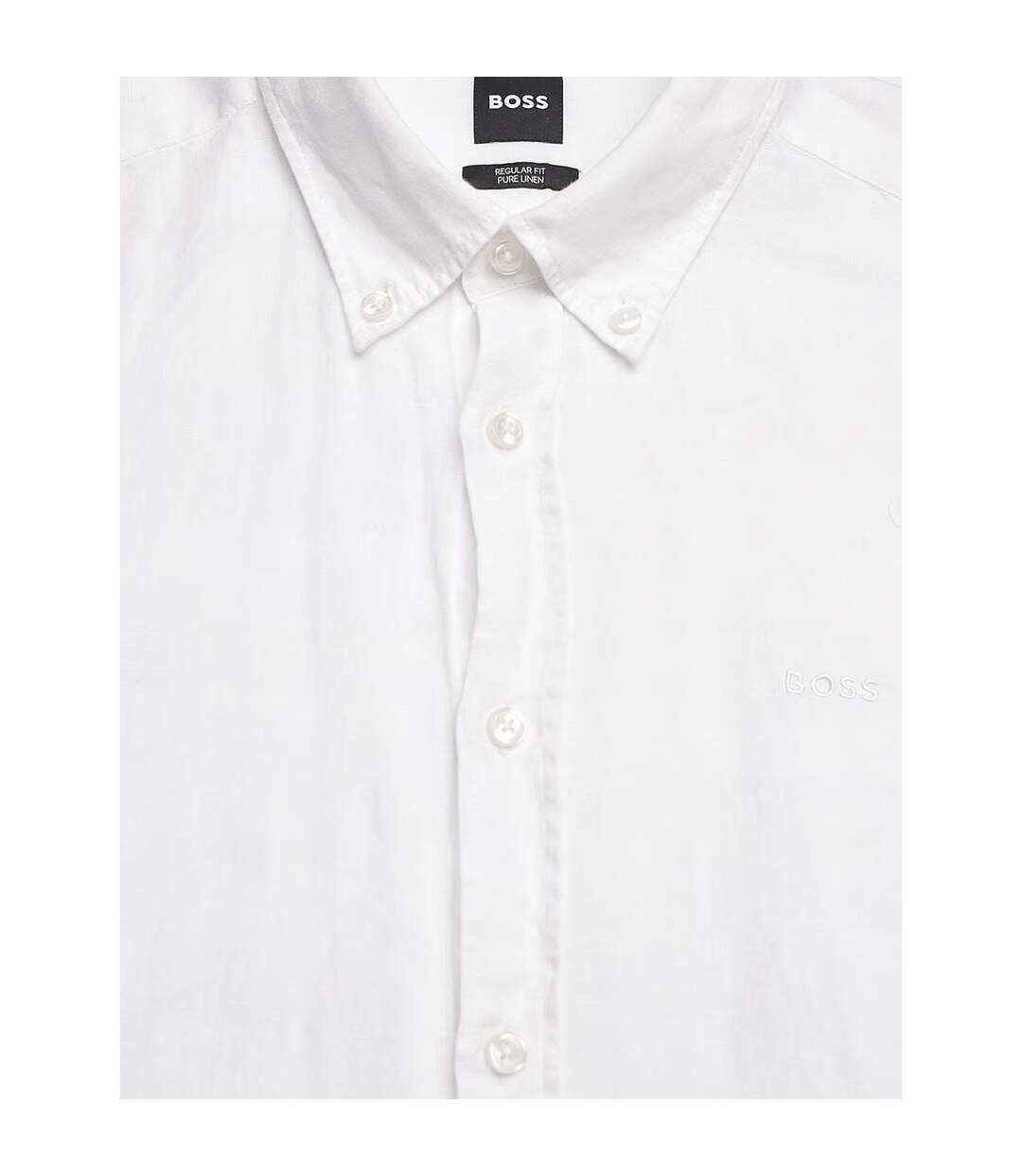 Chemise Manches Longues Liam Homme Blanc Boss-3