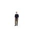Pull Motif/style Uni Rainhill Homme Vrai Bleu Marine Farah-1