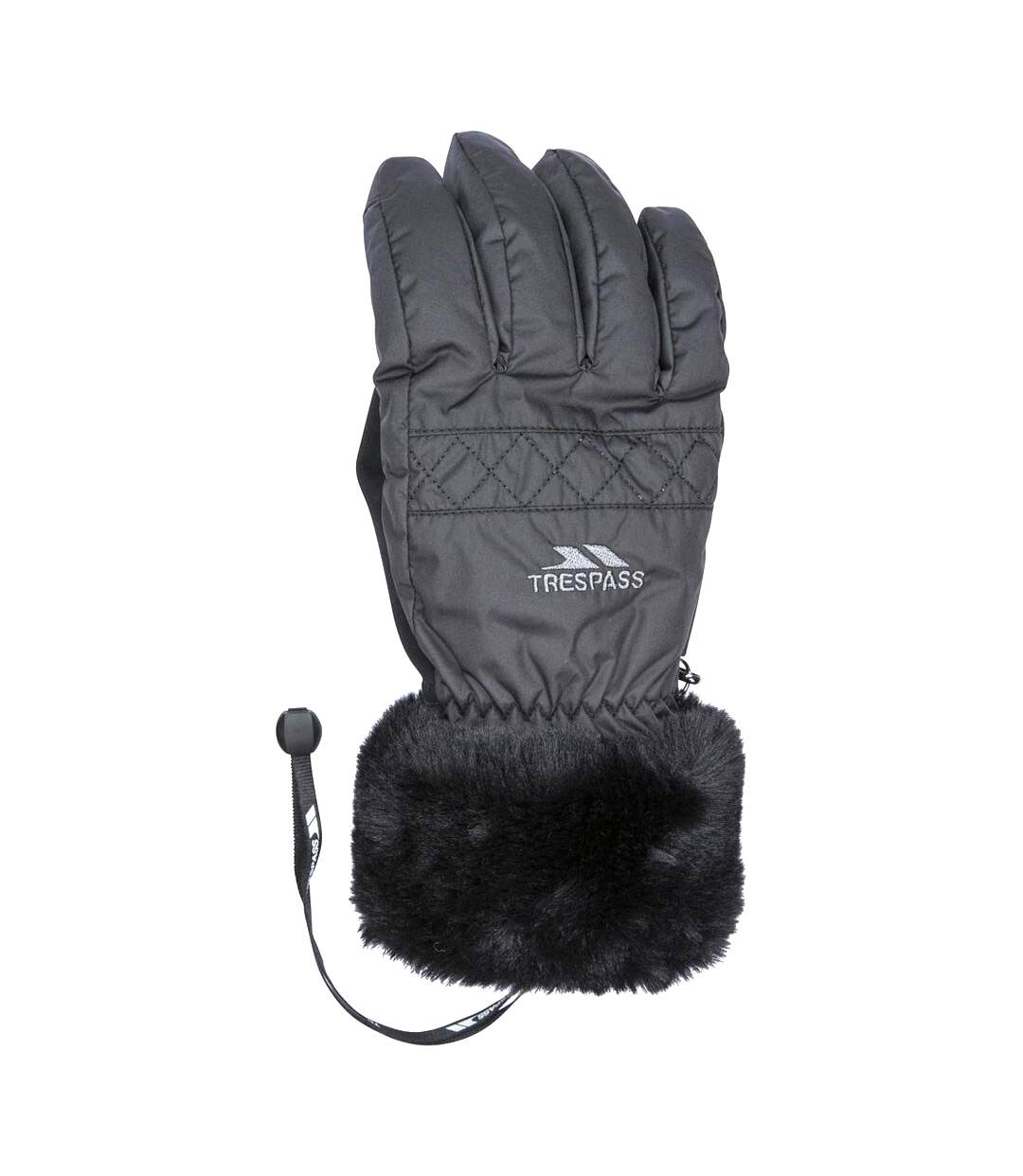 Gants yanki pour femme noir Trespass