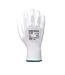 Pu palm coated gloves a120 / workwear m white Portwest