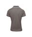Polo Coolchecker Femme Gris Foncé Argenté Premier-2