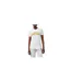 Womens/ladies California T-shirt White Gold Sporty & Rich-1