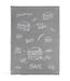 Torchon de cuisine toile collection BURGER-5