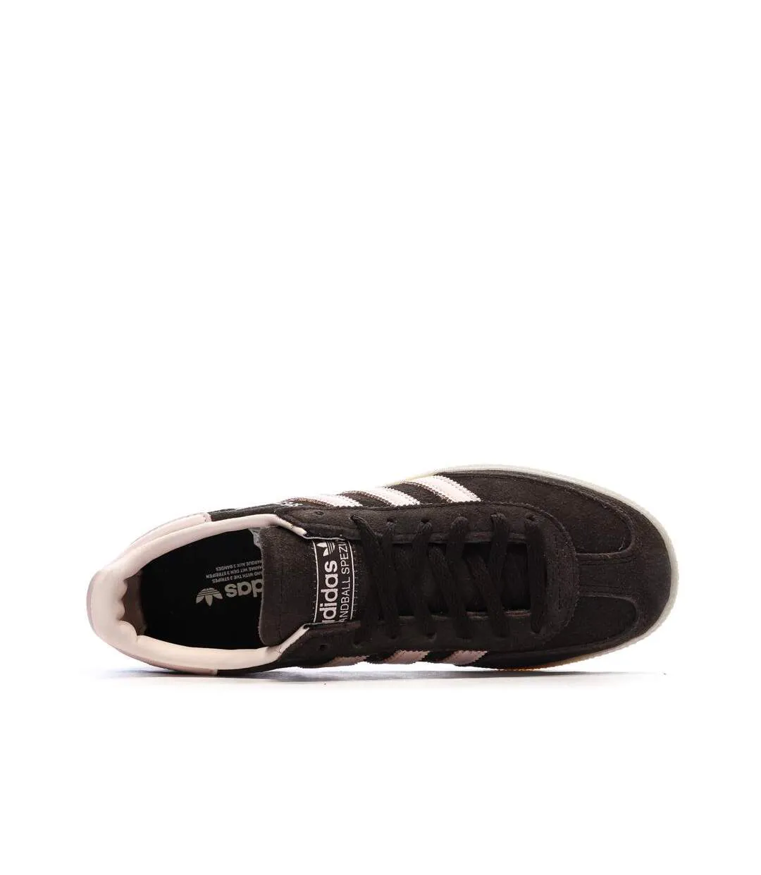 Baskets marron/rose femme adidas handball spezial-4
