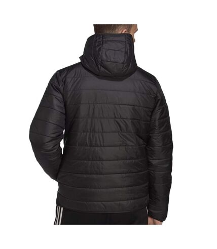 Doudoune à Capuche Noir Homme Adidas Pad Hooded Puff - M