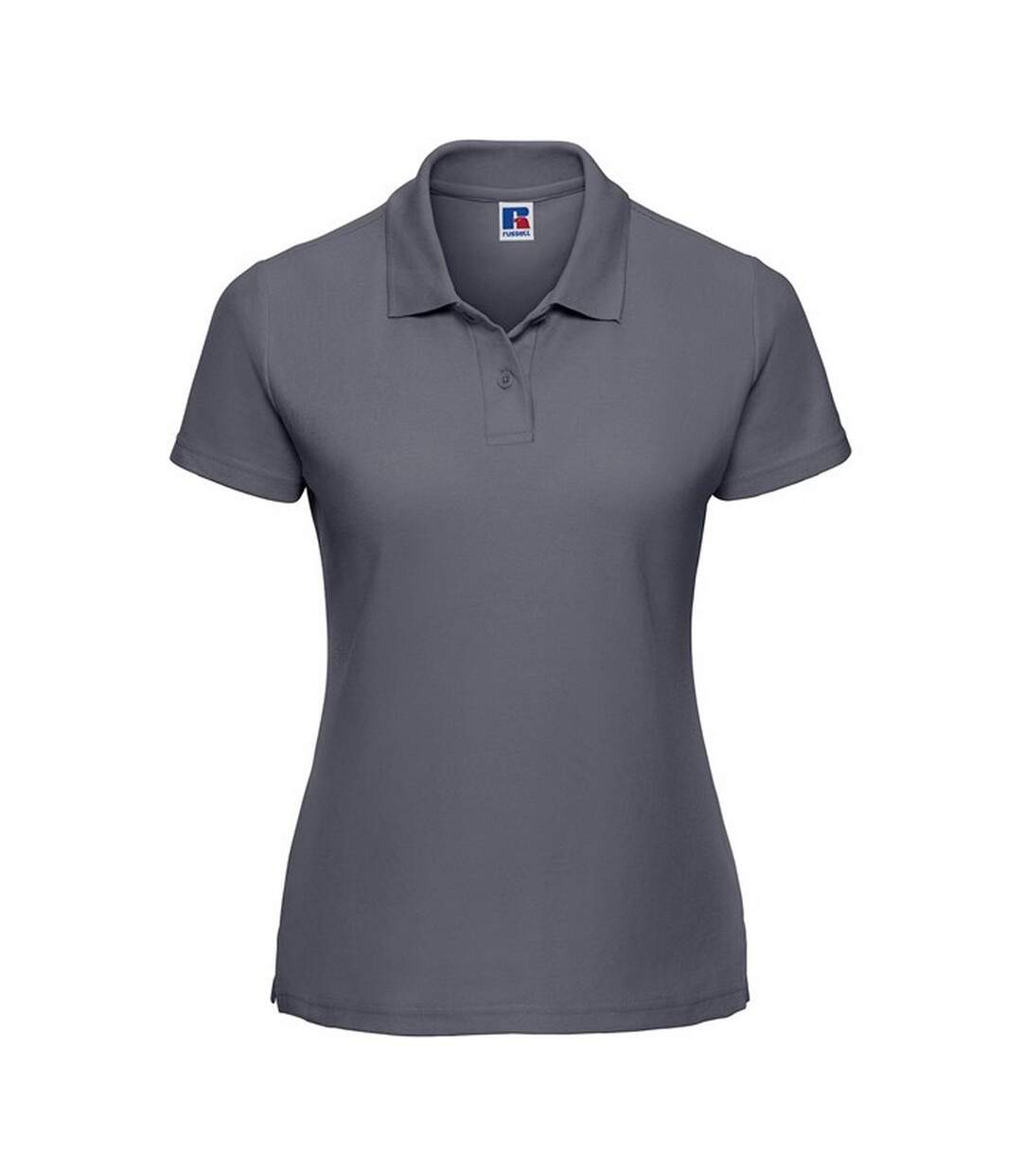 Polo femme gris foncé Russell