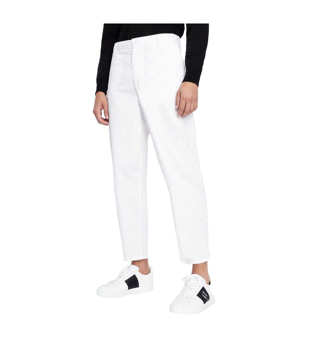 Pantalon Motif/style Uni Homme Blanc Armani Exchange-1
