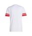 T-shirt Squadra Homme Blanc Rouge Adidas-3